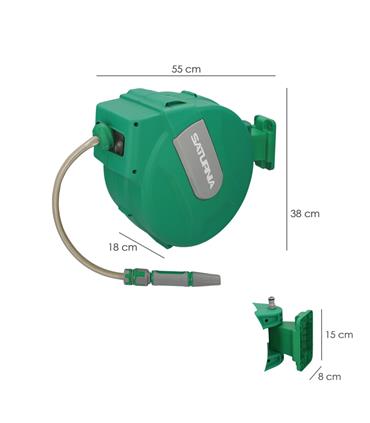 PORTAMANGUERAS AUTOMATICO 20 METROS PAPILLON