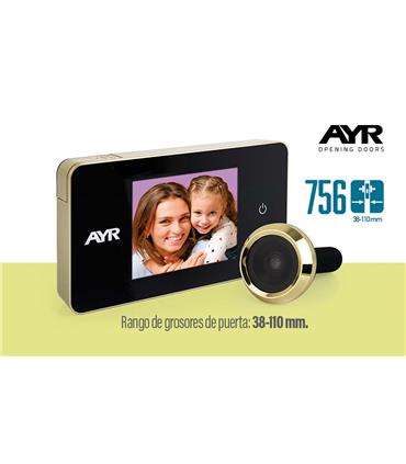 MIRILLA DIGITAL 2.6" LATON PULIDO