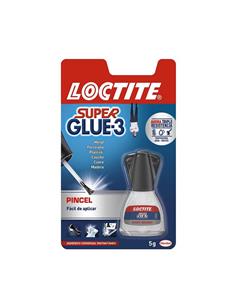PEGAMENTO SUPERGLUE 3 PINCEL 05 GRS.