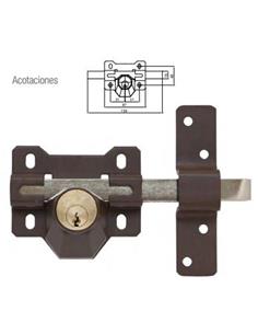 CERROJO CAYS A4 PINTADO