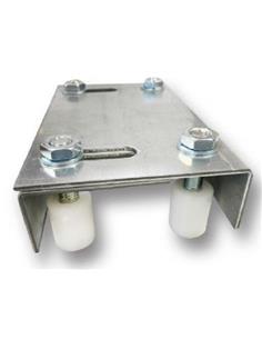 CAJA POLEA REGULABLE MEDIANA 4 RODILLO