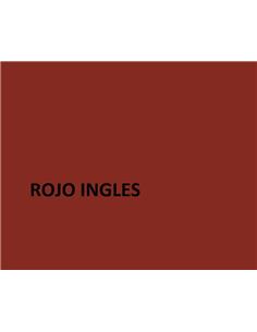 PINTURA ESMALTE ROJO INGLES BRILLANTE 750ML. 2