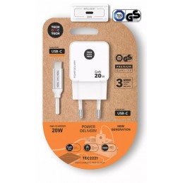 CARGADOR RÁPIDO GAN 20 W +...