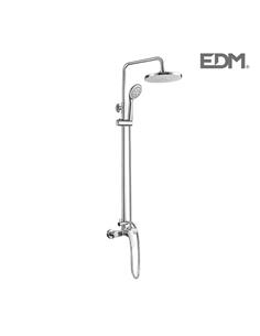 BARRA BAÑO CON MONOMANDO,ROCIADOR EDM