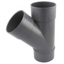 PVC DERIVACION 45º M-H 90 MM