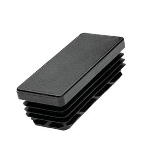 CONTERA RECTANGULAR 100X20MM NEGRA