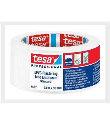 TESA CINTA REVOCO RUGOSA PVC 33MX50MM BLANCO